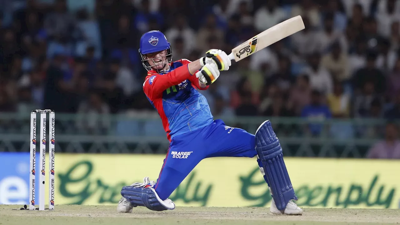 Australian batter Fraser-McGurk hits half century on IPL debut as Delhi beats Lucknow by 6 wickets