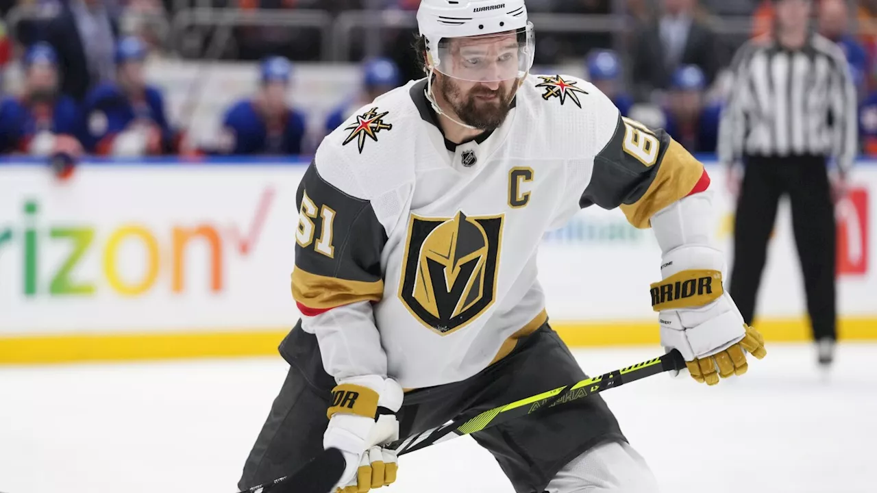 Golden Knights' Mark Stone cleared to return to practice on limited basis after lacerated spleen