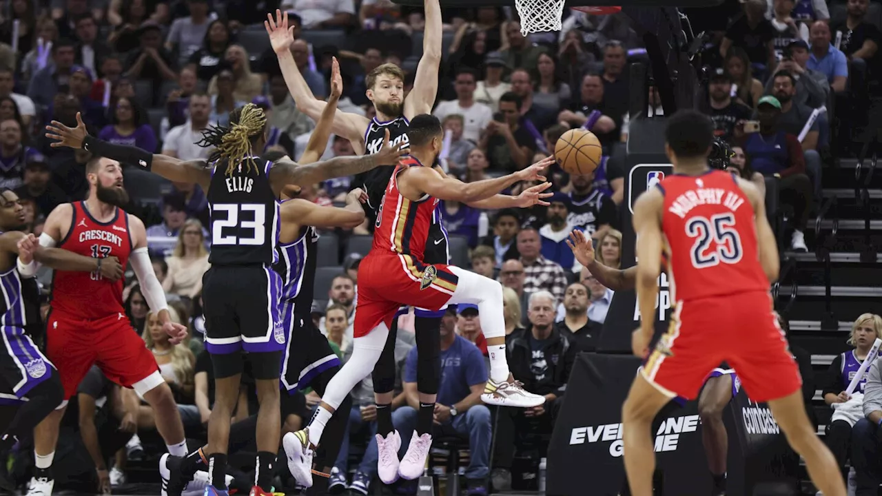 McCollum, Williamson score 31 apiece, Pelicans complete five-game sweep of Kings with 135-123 win