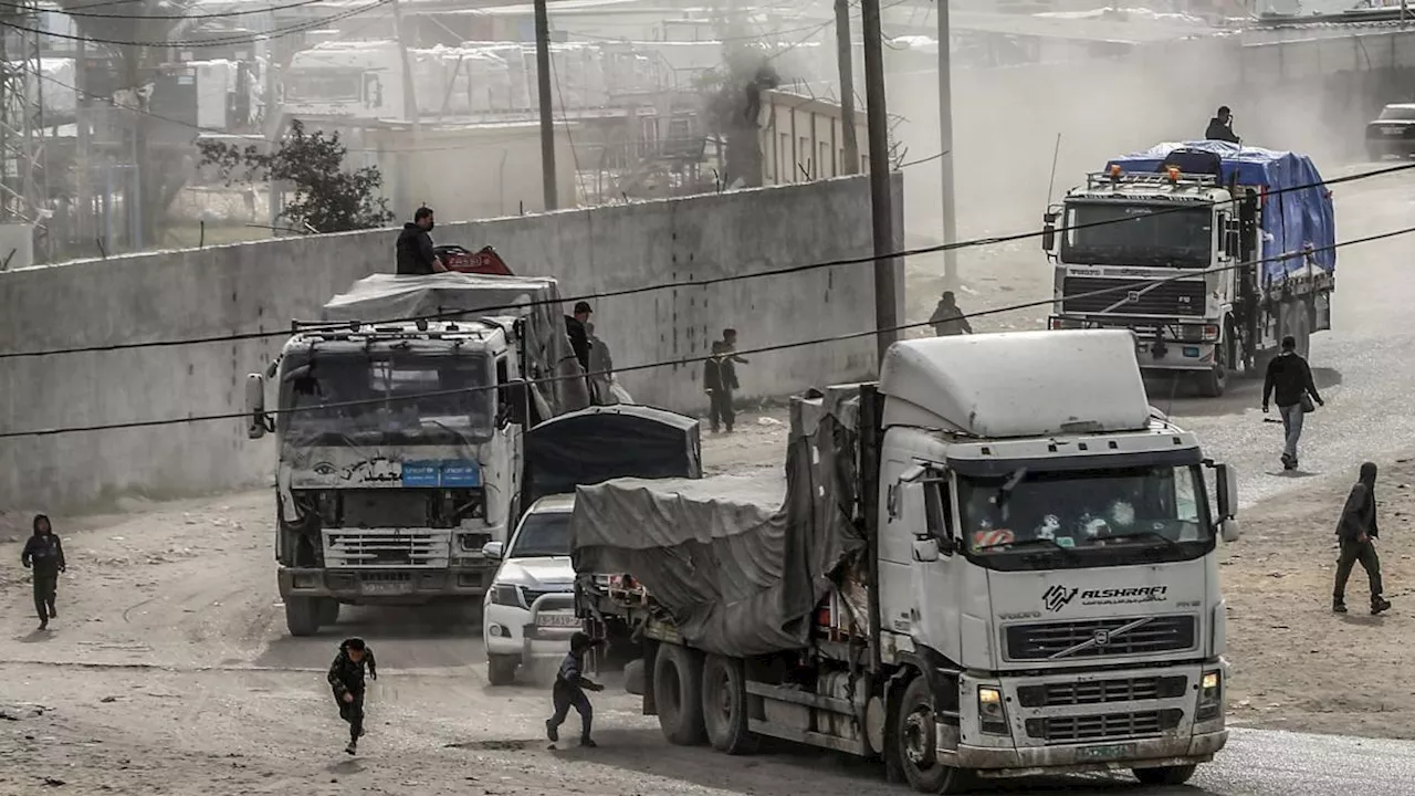 Israel: Erste Hilfslieferung über neuen Übergang nach Gaza