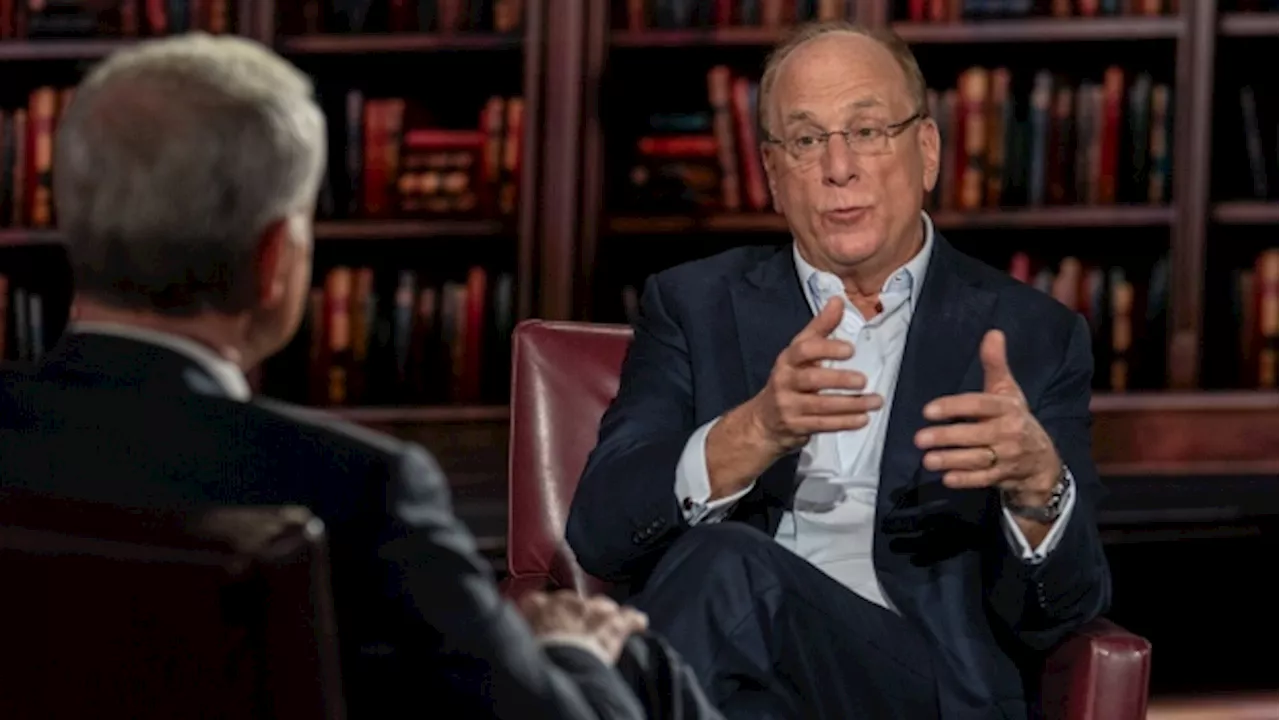 BlackRock’s Larry Fink Expects Fed to Cut Rates Once or Twice in 2024