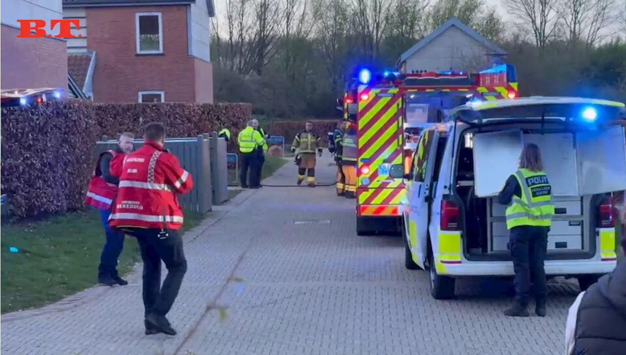 Efter eksplosion i række hus: Større antal dåser med tørshampoo fundet