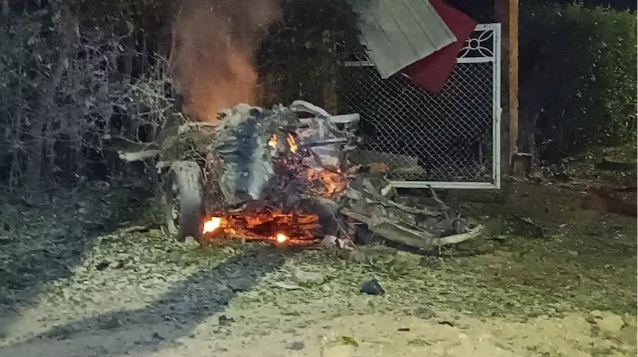 Atentado con carro bomba deja cuatro heridos en el norte del Cauca