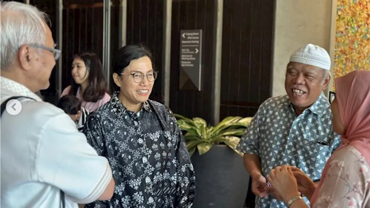 Momen Sri Mulyani Bertemu Basuki Hadimujono Saat Mudik ke Semarang