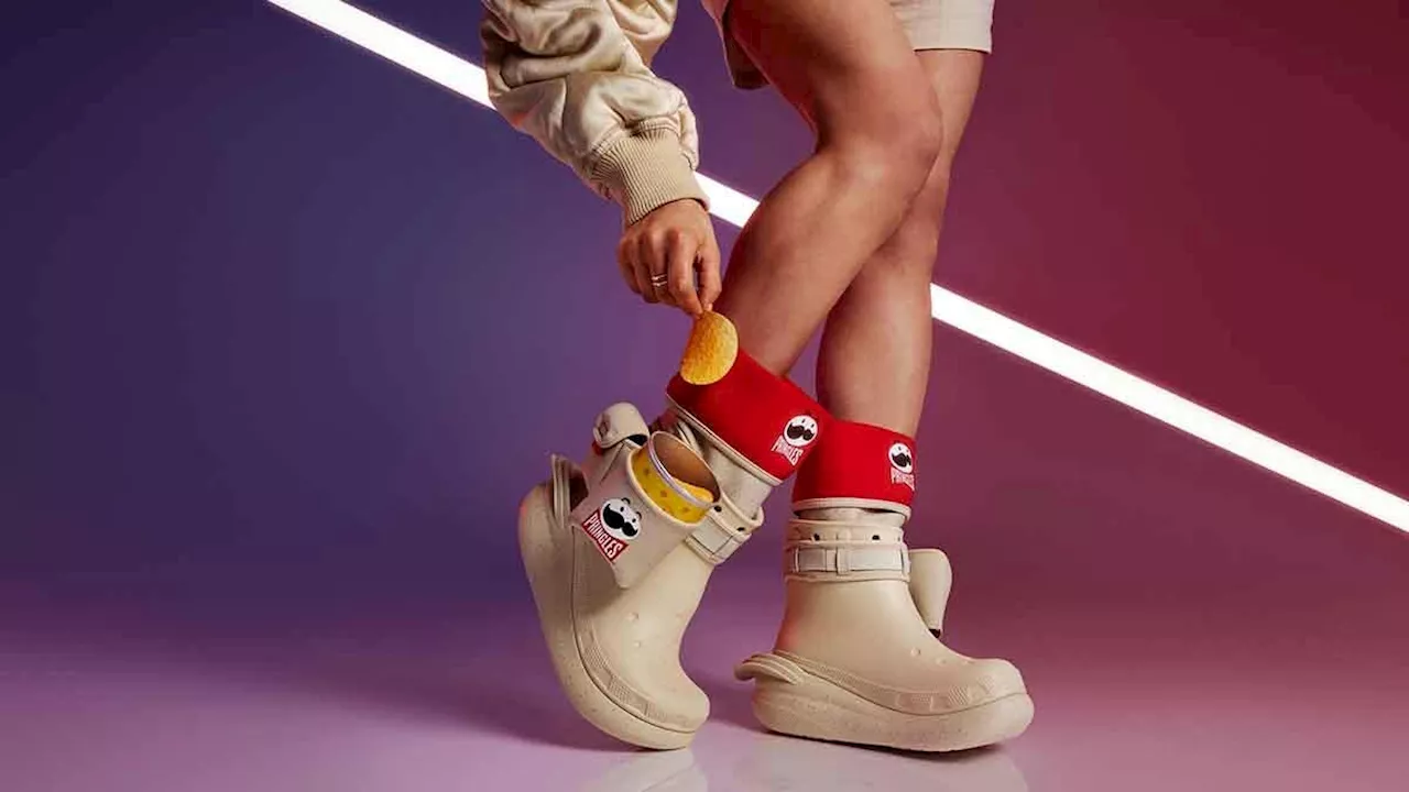 Pringles and Crocs Team Up For New Shoe Collection