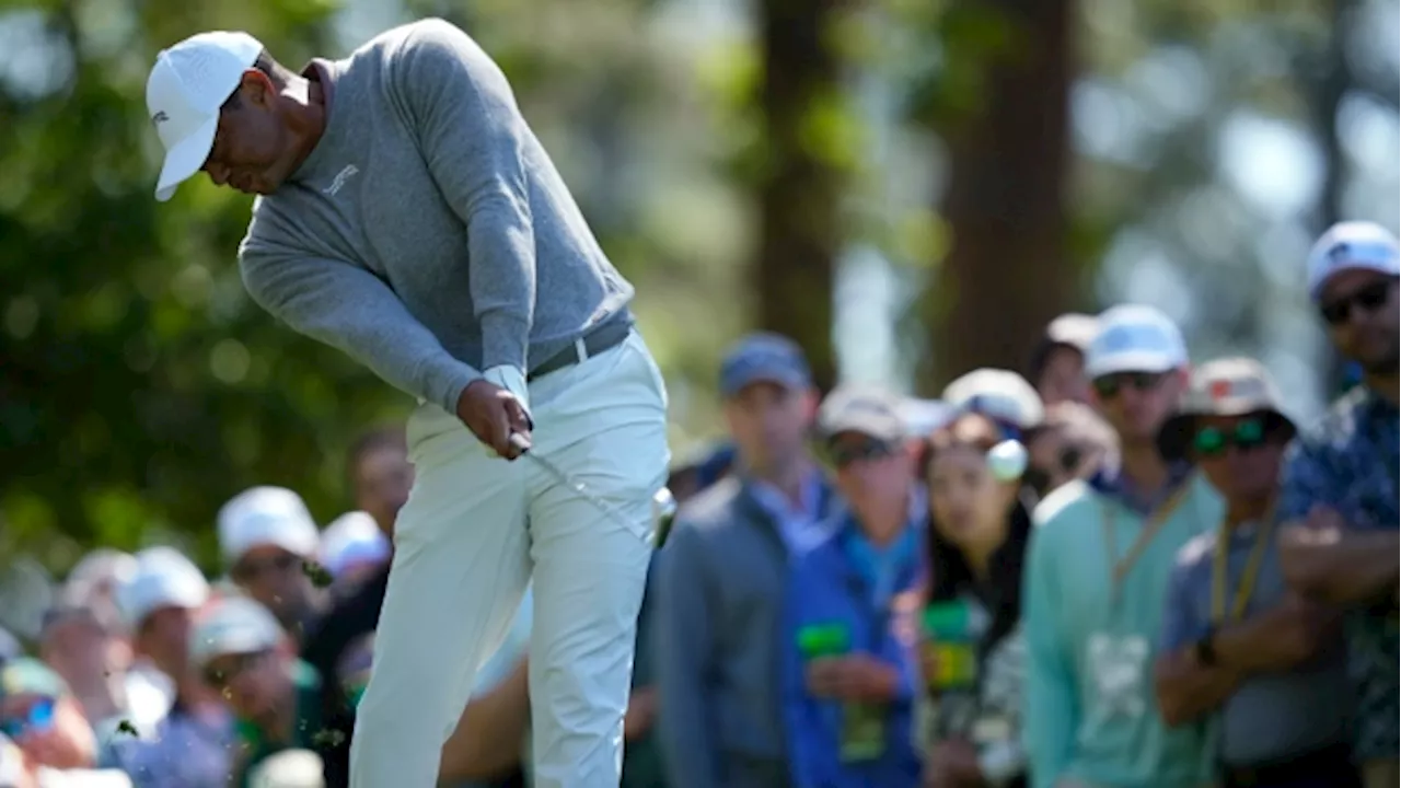 Tiger Woods Makes Cut at Masters Golf Tournament