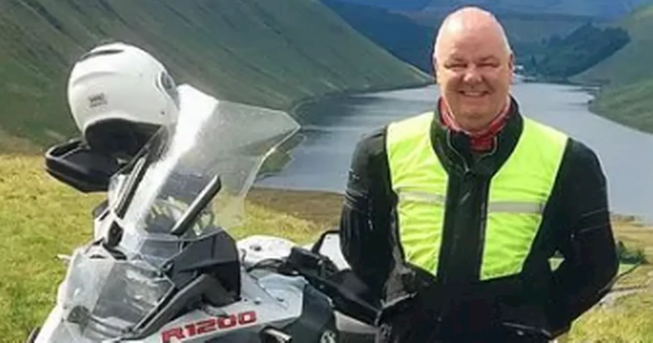 Scots biker in ride out challenge in memory of pal who died from 'silent killer'