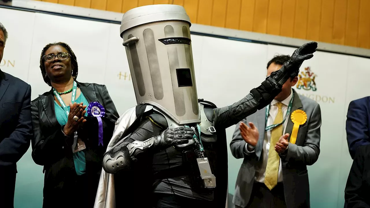 Count Binface unveils pledges to Londoners if he wins Mayoral election