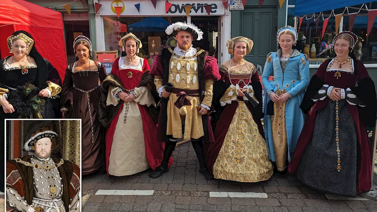 Henry VIII impersonator on how he spent £2,500 on custom costume