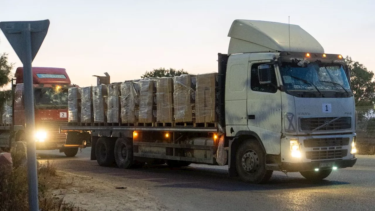 Deutschland bringt erste Hilfslieferungen über neuen Grenzübergang in den Gazastreifen