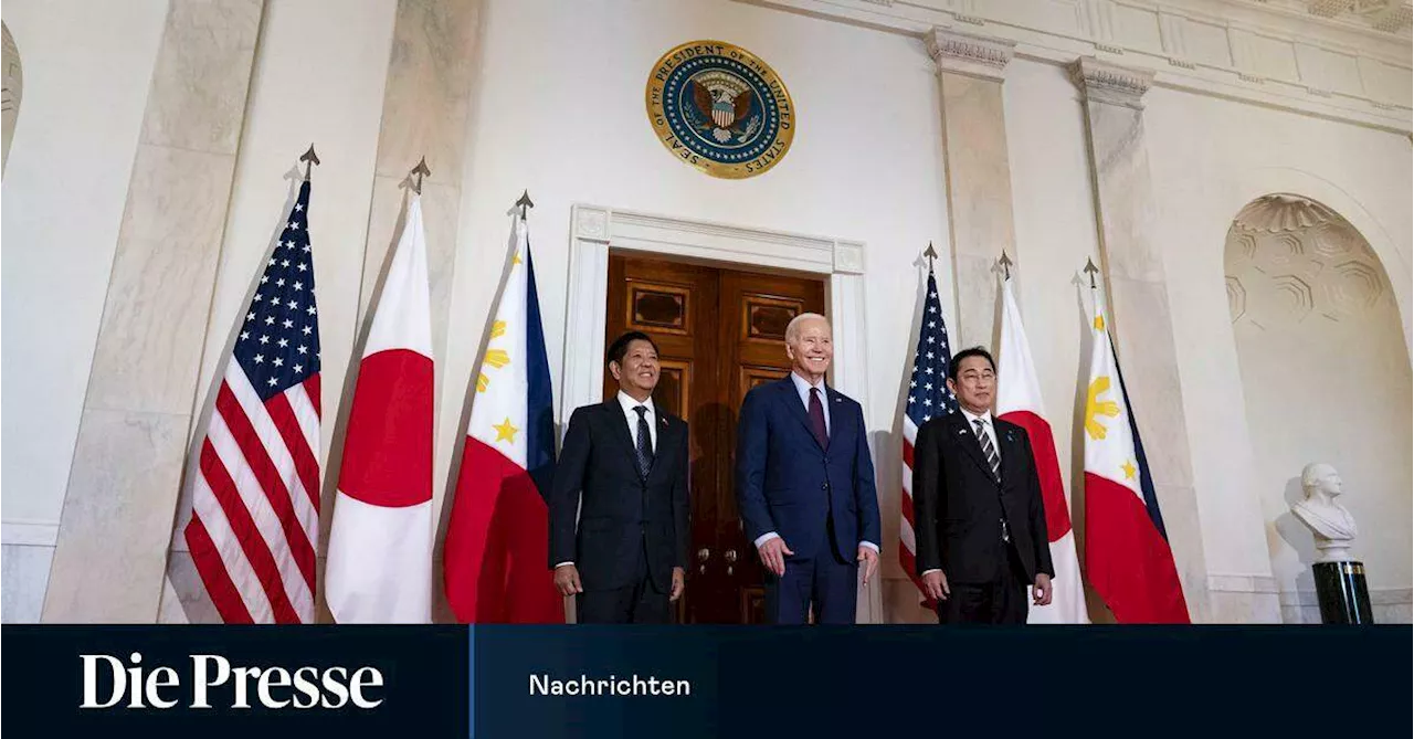 Biden bekräftigt Unterstützung für Japan und die Philippinen bei Dreiergipfel in Washington