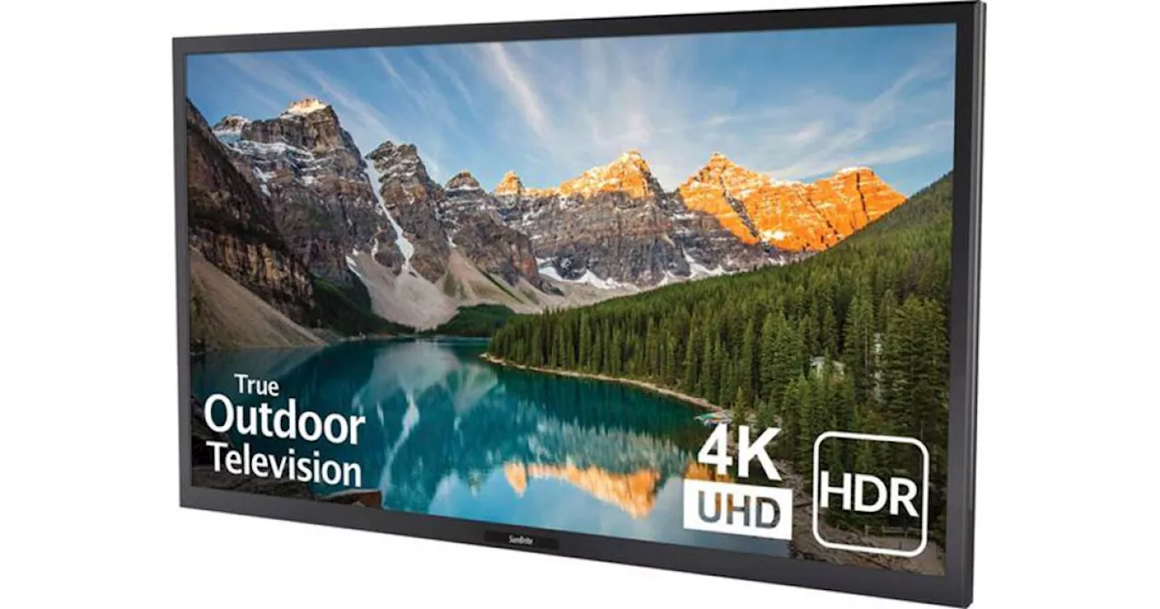 Save $600 on Sunbrite 43-inch Outdoors TV at Crutchfield