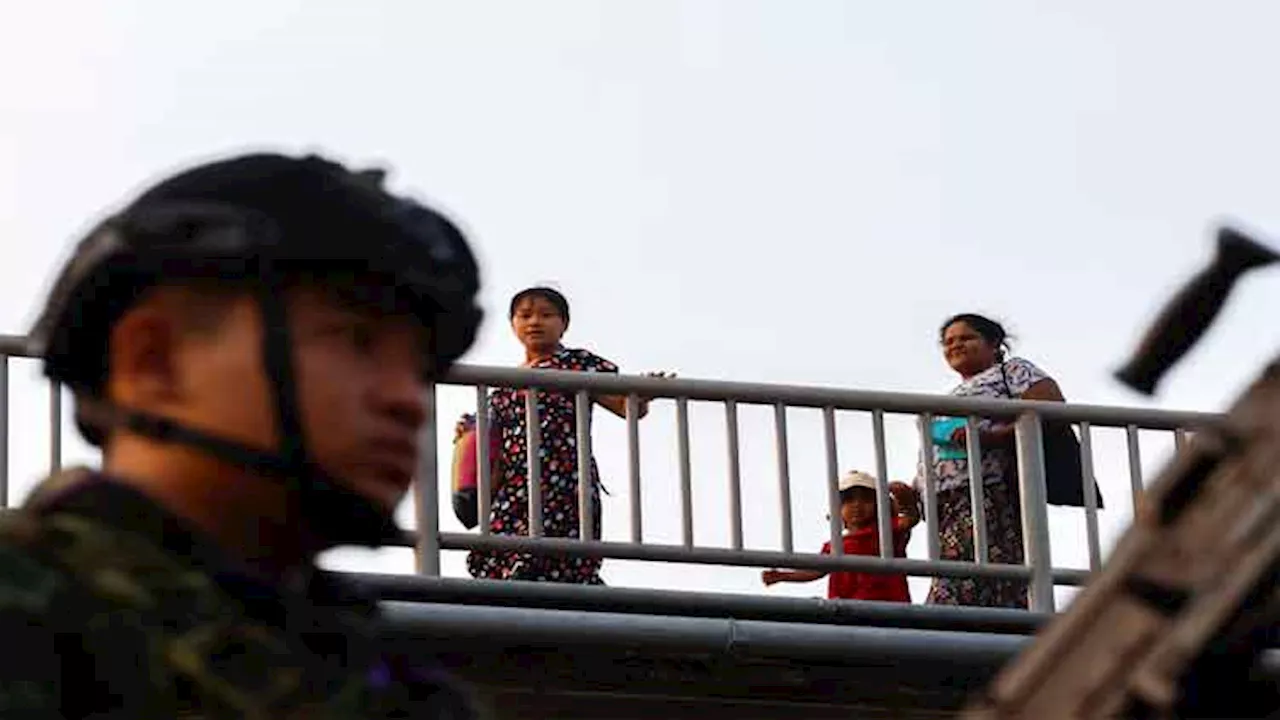 Exodus to Thailand continues after fall of key Myanmar border town