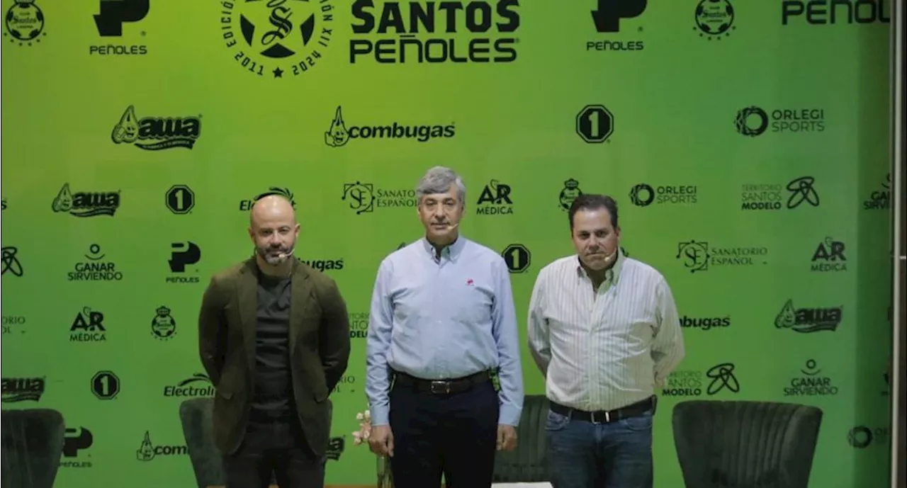 Se presentó la Copa Santos Peñoles 2024: 'La Mejor Copa de México'