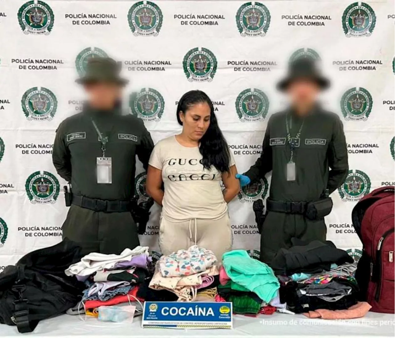 Con droga en la ropa capturan a mujer y hombre en el Aeropuerto de Cartagena