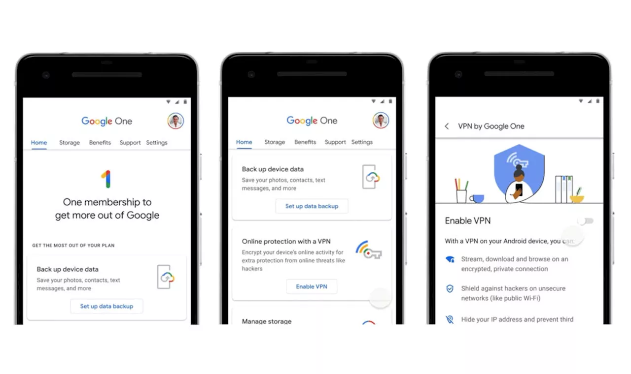Google One is shutting down its VPN feature later this year