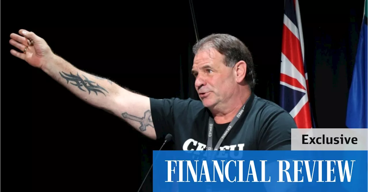 CFMEU head John Setka in push for delegates to take control of Labor Party and boost the militant union’s influence in Victoria and federally