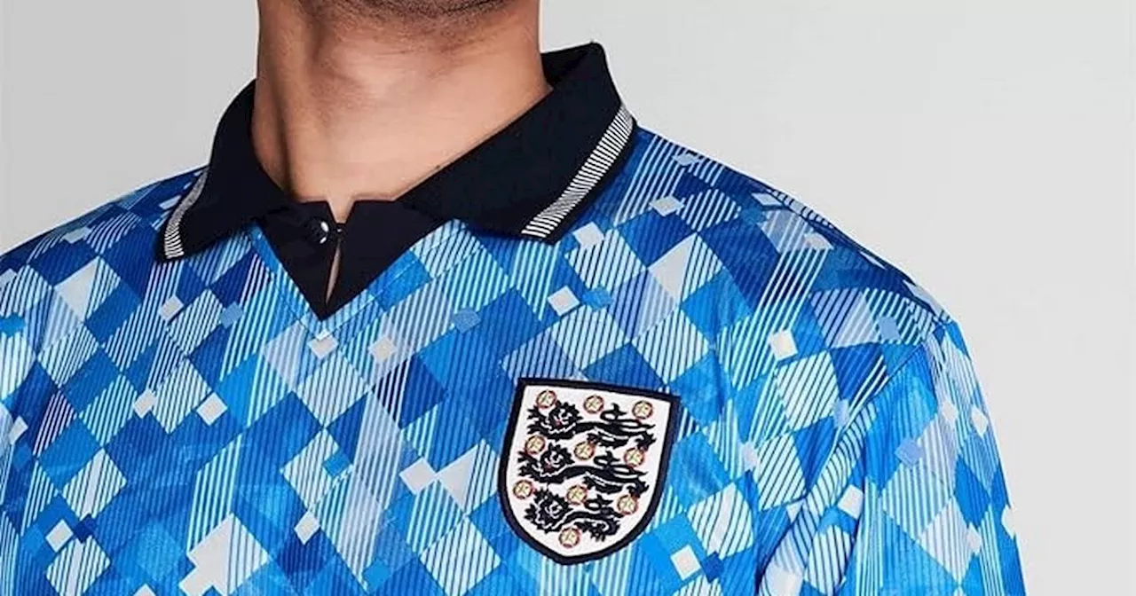 Shoppers stack deals to get iconic England retro shirt for £14 ahead of Euros