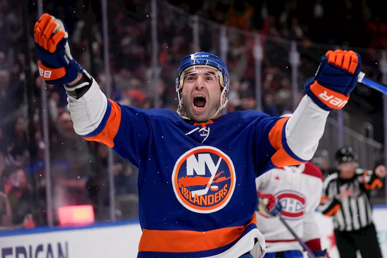 Kyle Palmieri scores OT winner as Islanders top Canadiens 3-2
