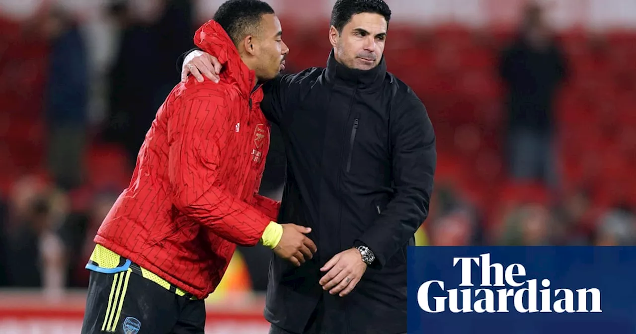 Mikel Arteta praises Gabriel Jesus’s toughness before Aston Villa showdown