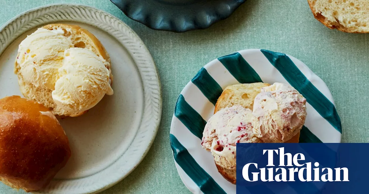 Ravneet Gill’s recipe for brioche buns stuffed with ice-cream