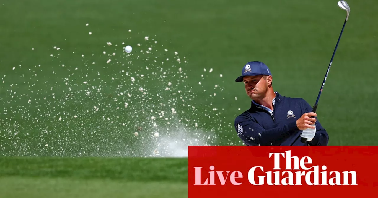 The Masters: day two at Augusta – live updates