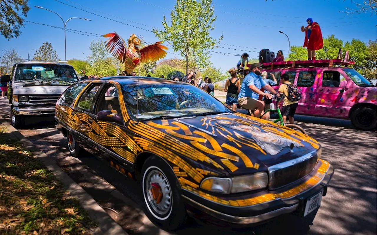 The Houston Art Car Parade prepares to rock the block