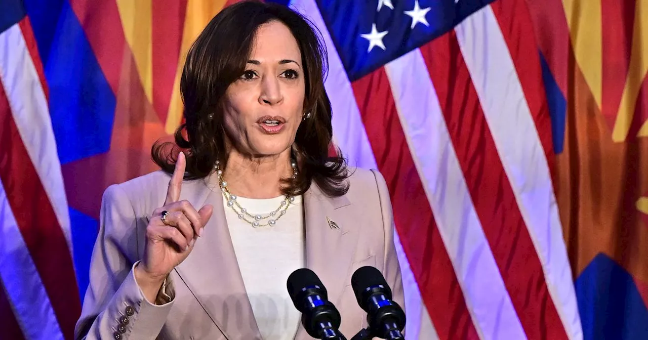 Kamala Harris On Near-Total Arizona Abortion Ban: 'Donald Trump Did This'