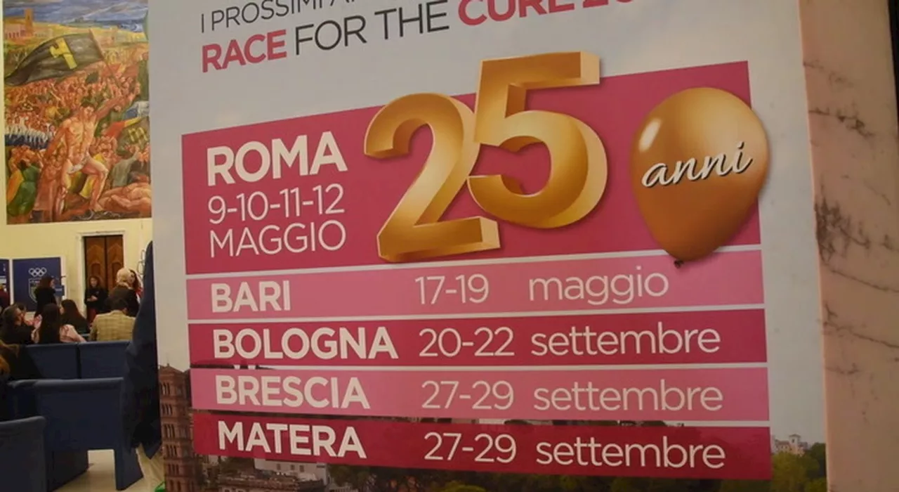 Race for the Cure, Mattarella starter d'eccezione per l'edizione numero 25