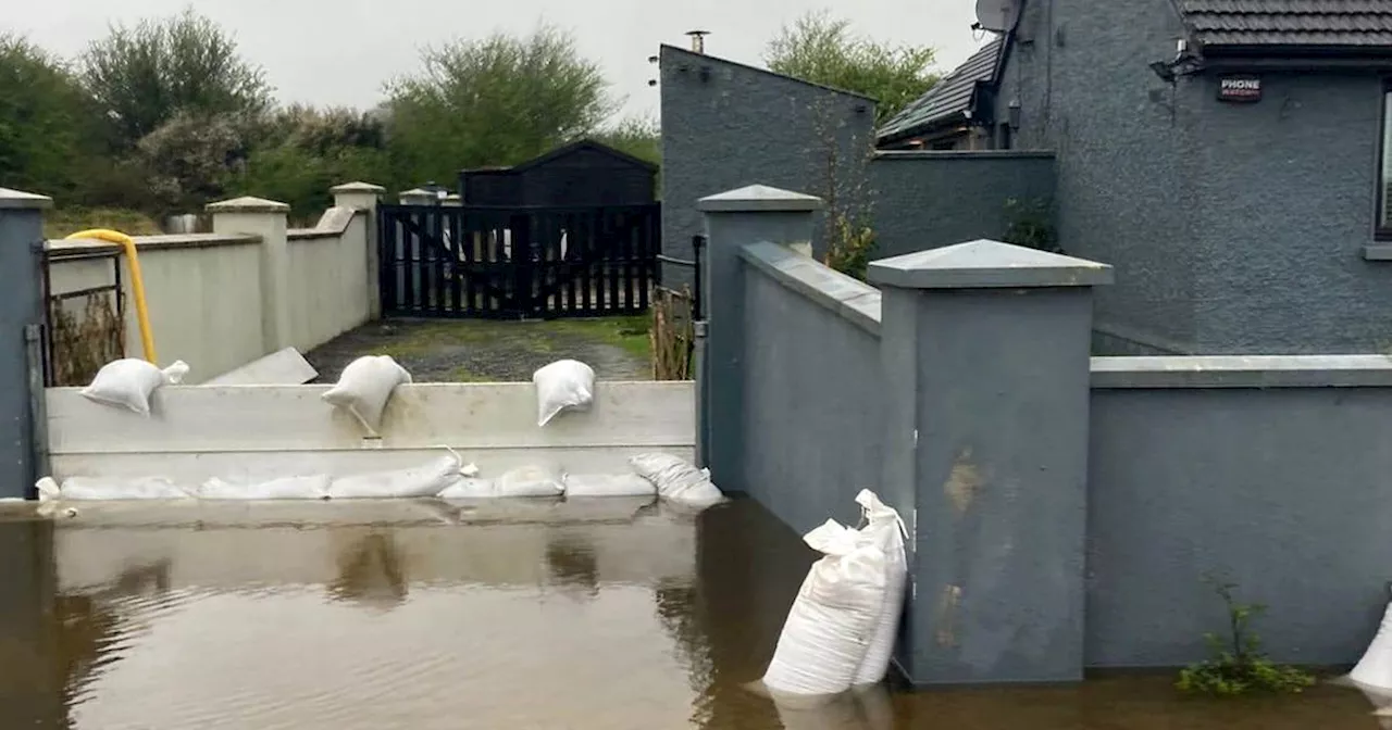 Flooding at Lough Funshinagh forces road closures and home evacuations