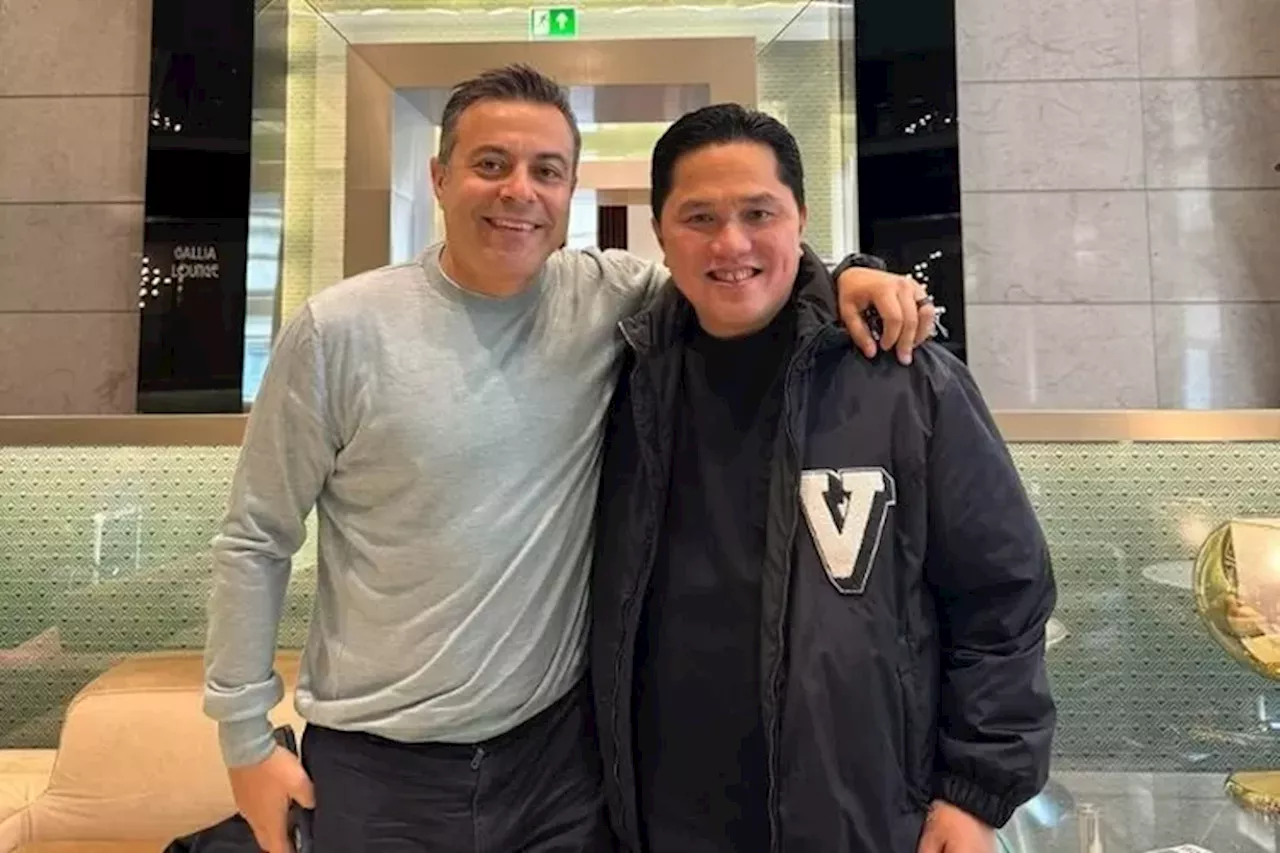 Erick Thohir Bertemu Bos Sampdoria Andrea Radrizzani, Kode Naturalisasi Emil Audero atau Pascal Struijk?