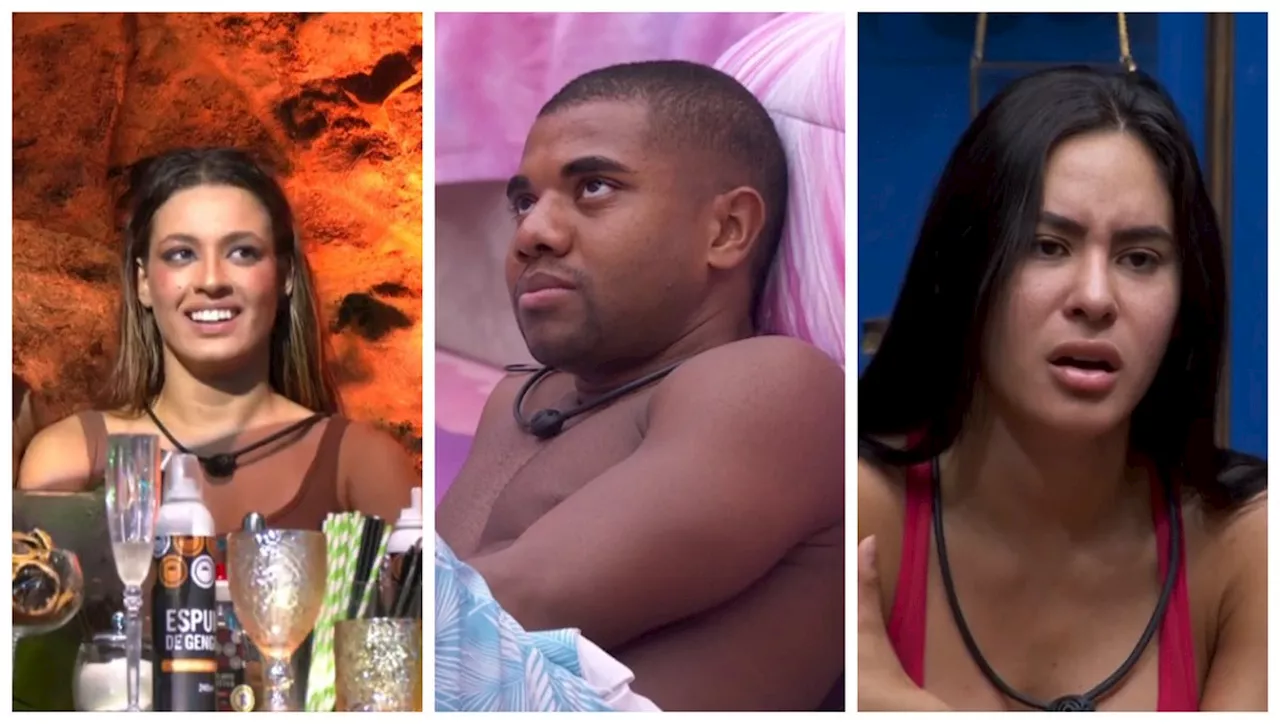 Lucas Buda fala sobre seus defeitos e relação com Pitel no Big Brother Brasil 24