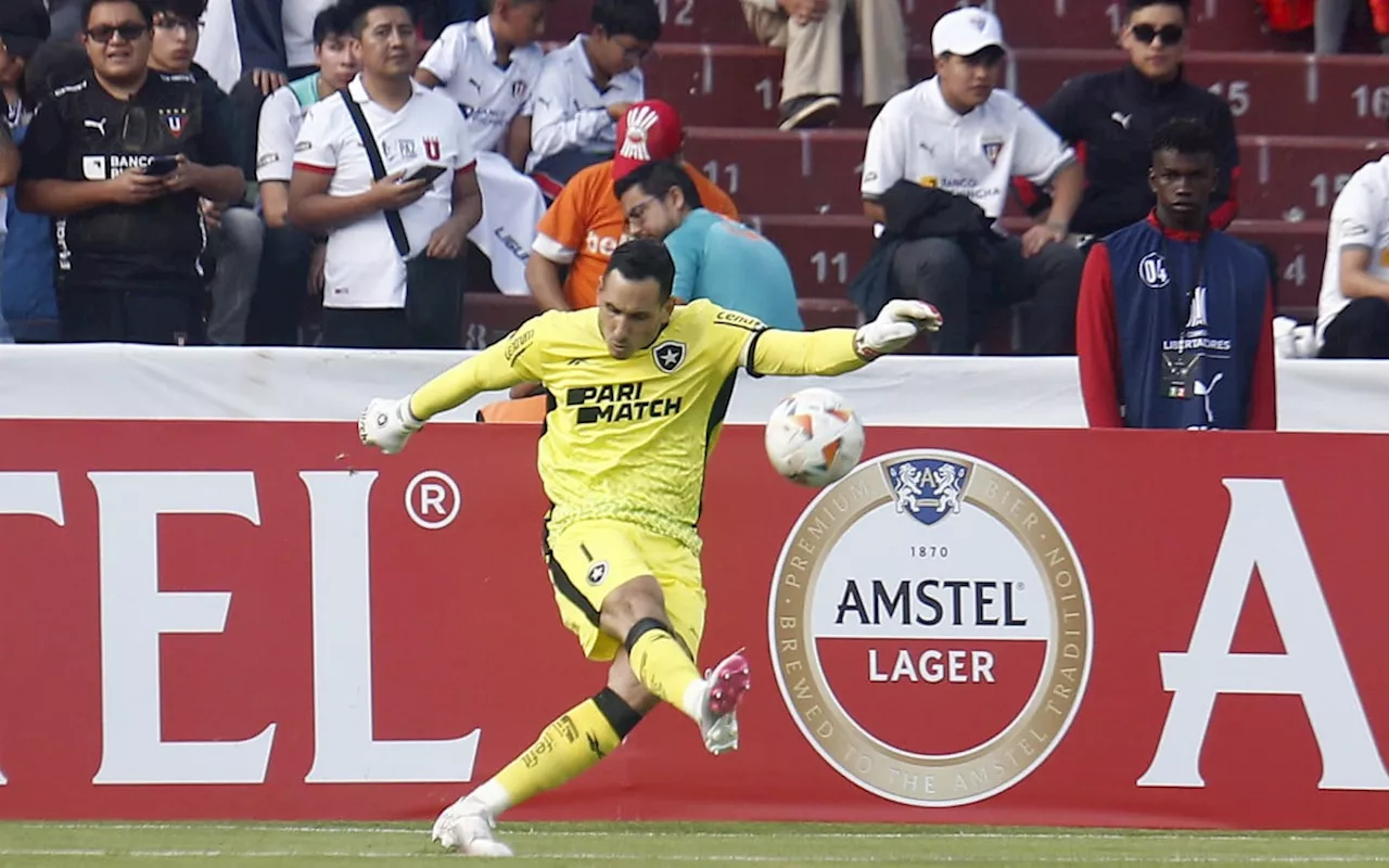 Gatito lamenta derrota do Botafogo para a LDU na Libertadores