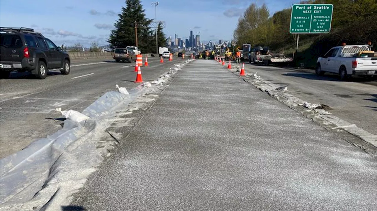 Plan ahead: Several northbound I-5 lanes to close in Seattle this weekend for repairs