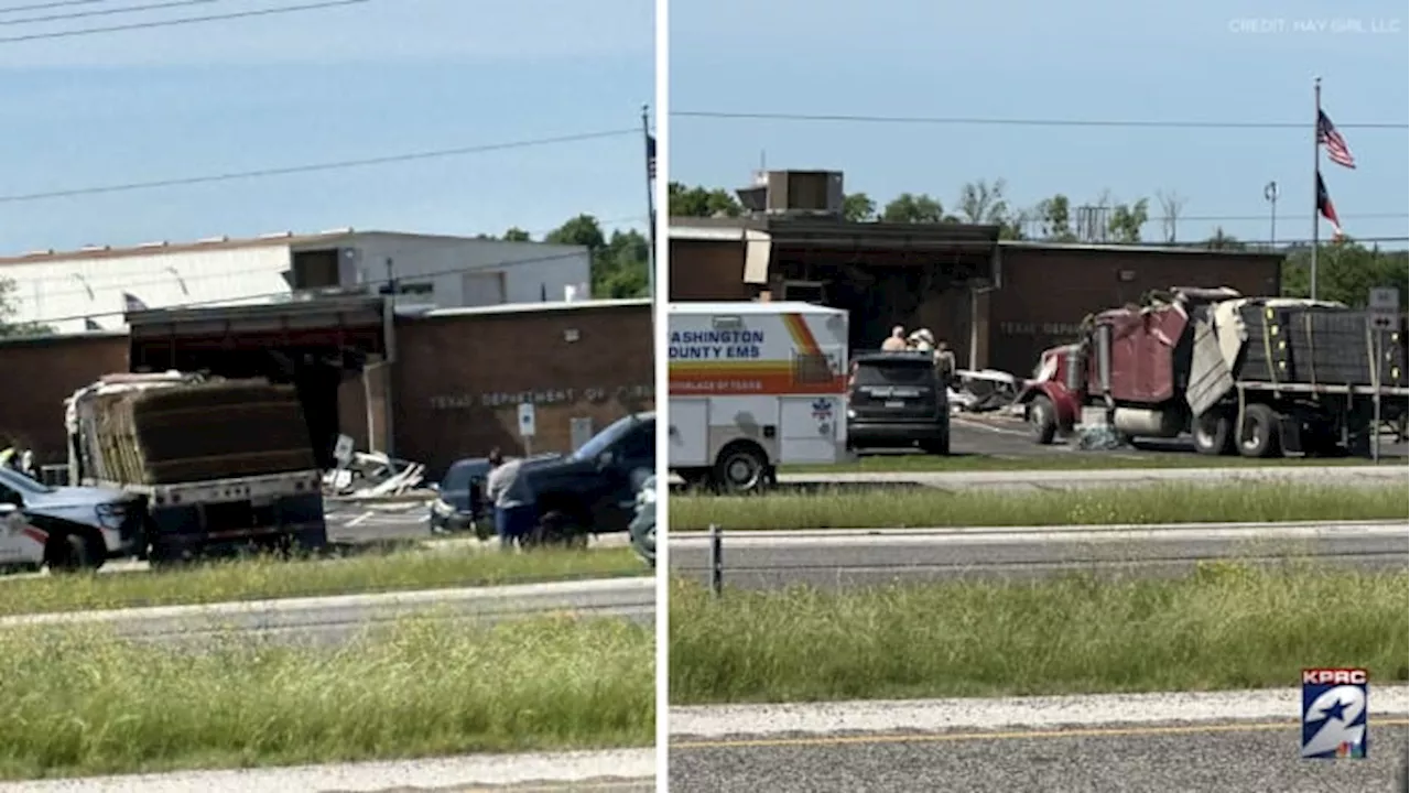 Multiple Injured as Commercial Vehicle Crashes into DPS Office