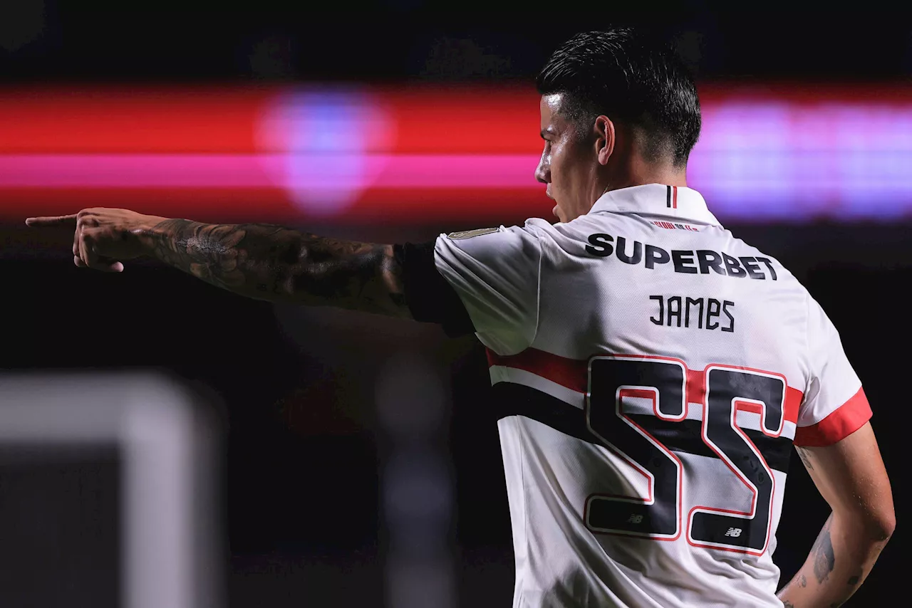 Reunião com Carpini surte efeito, e James completa feito quase inédito pelo São Paulo