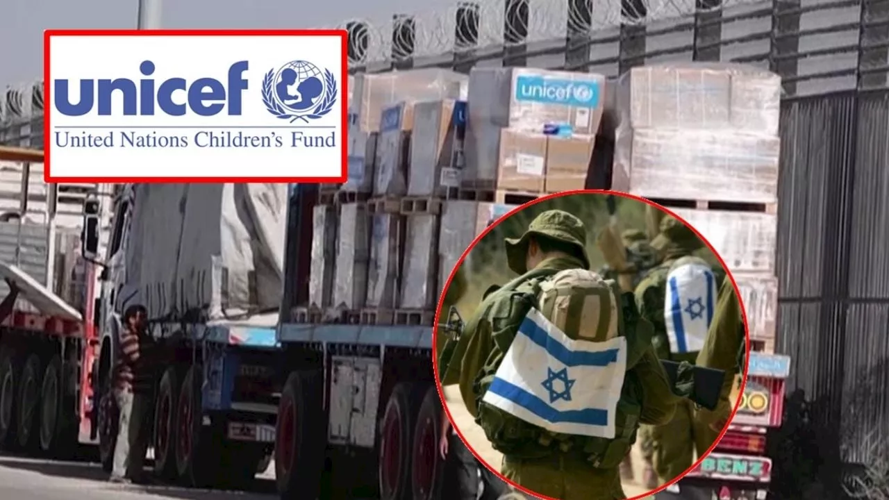 Israel ataca convoy de la Unicef con ayuda humanitaria para Gaza