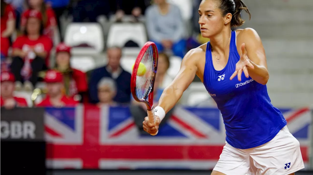 – Billie Jean King Cup : Caroline Garcia perd ses nerfs avant le match