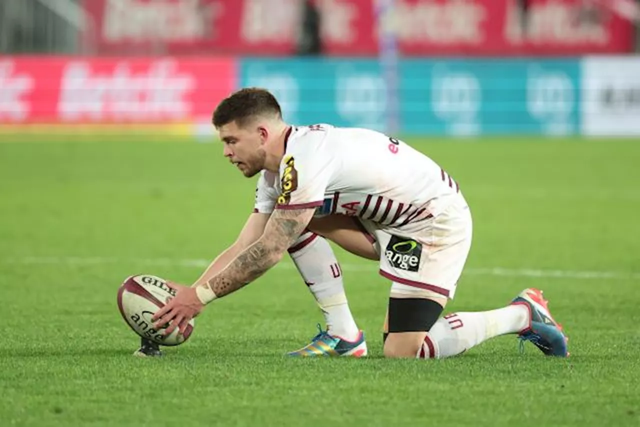 Matthieu Jalibert de retour avec l'UBB pour affronter les Harlequins