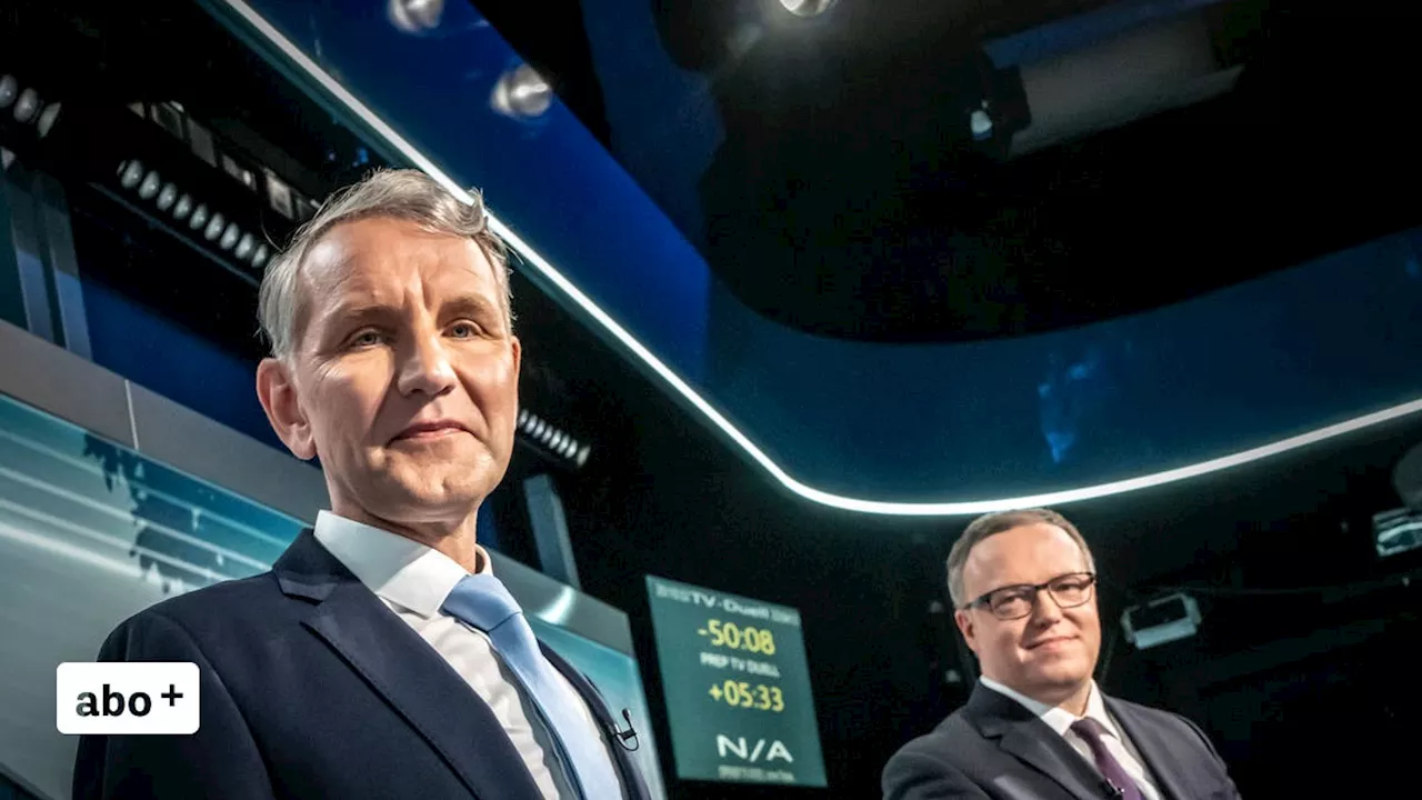 Ein Demagoge erleidet Schiffbruch: Im TV-Duell sieht der AfD-Rechtsaussen Björn Höcke schlecht aus