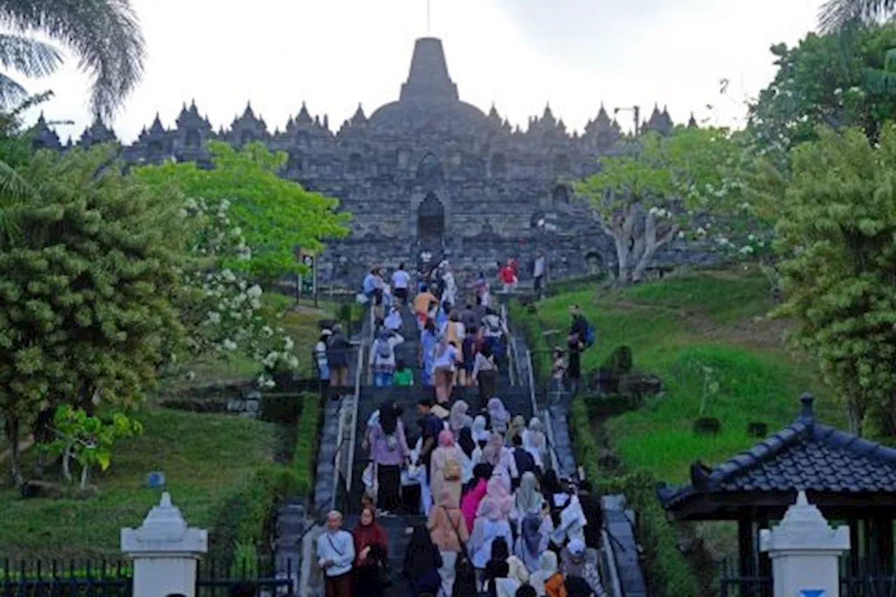 Angka Wisatawan ke Candi Borobudur Ditargetkan Naik 5 Selama Libur Lebaran