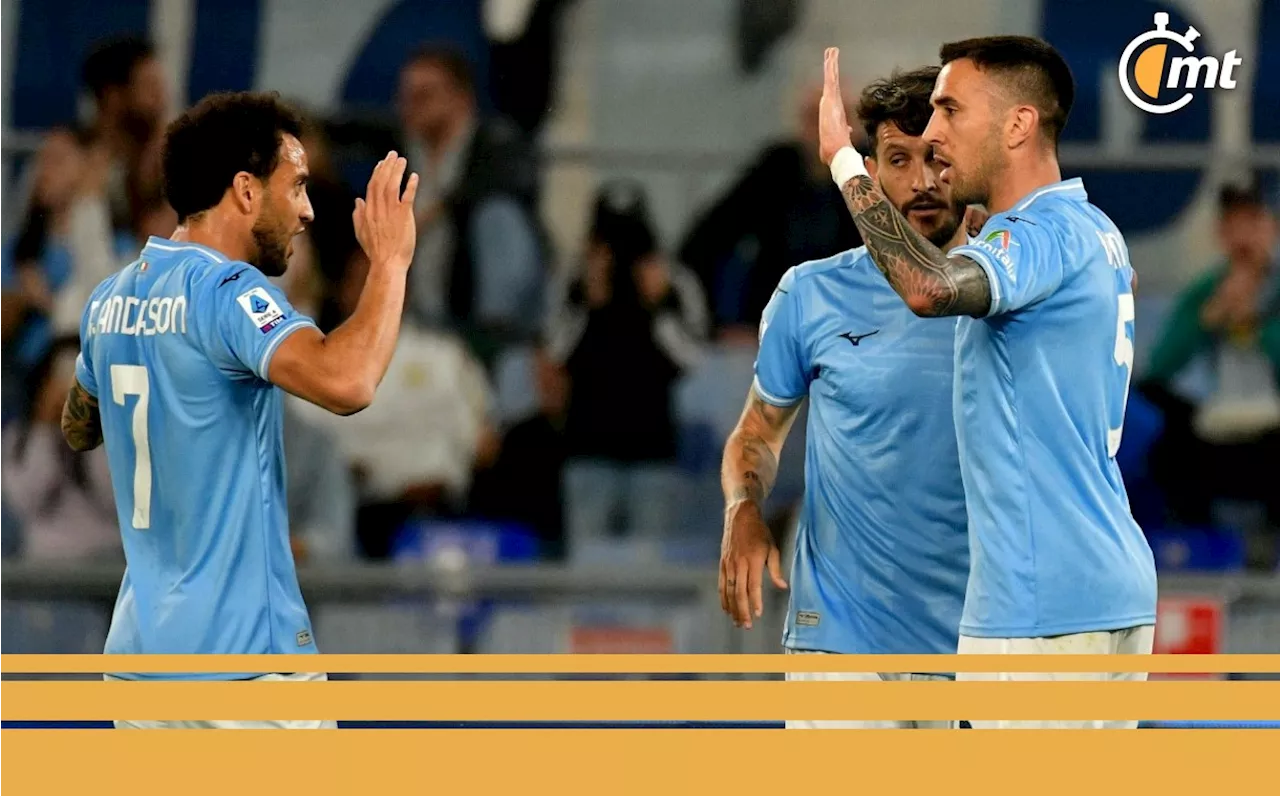 Felipe Anderson anota un doblete en la victoria de Lazio sobre Salernitana