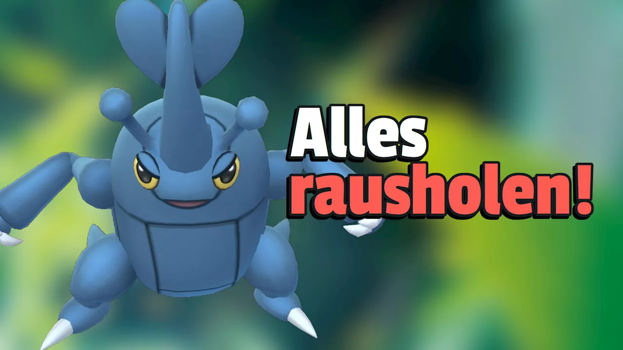 Pokémon GO: Raid-Tag mit Mega-Skaraborn startet am Wochenende – So nutzt ihr ihn richtig