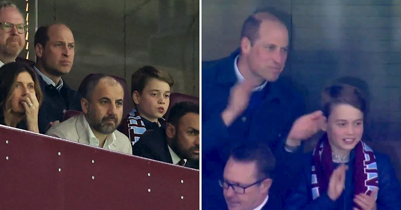 Prince William and George first outing since Kate Middleton cancer diagnosis