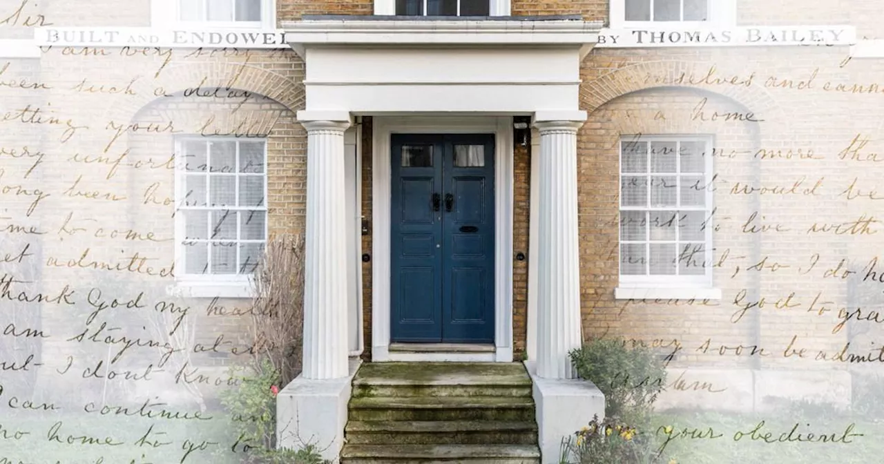 The mysterious blue doors in London which hide a former 1800s asylum