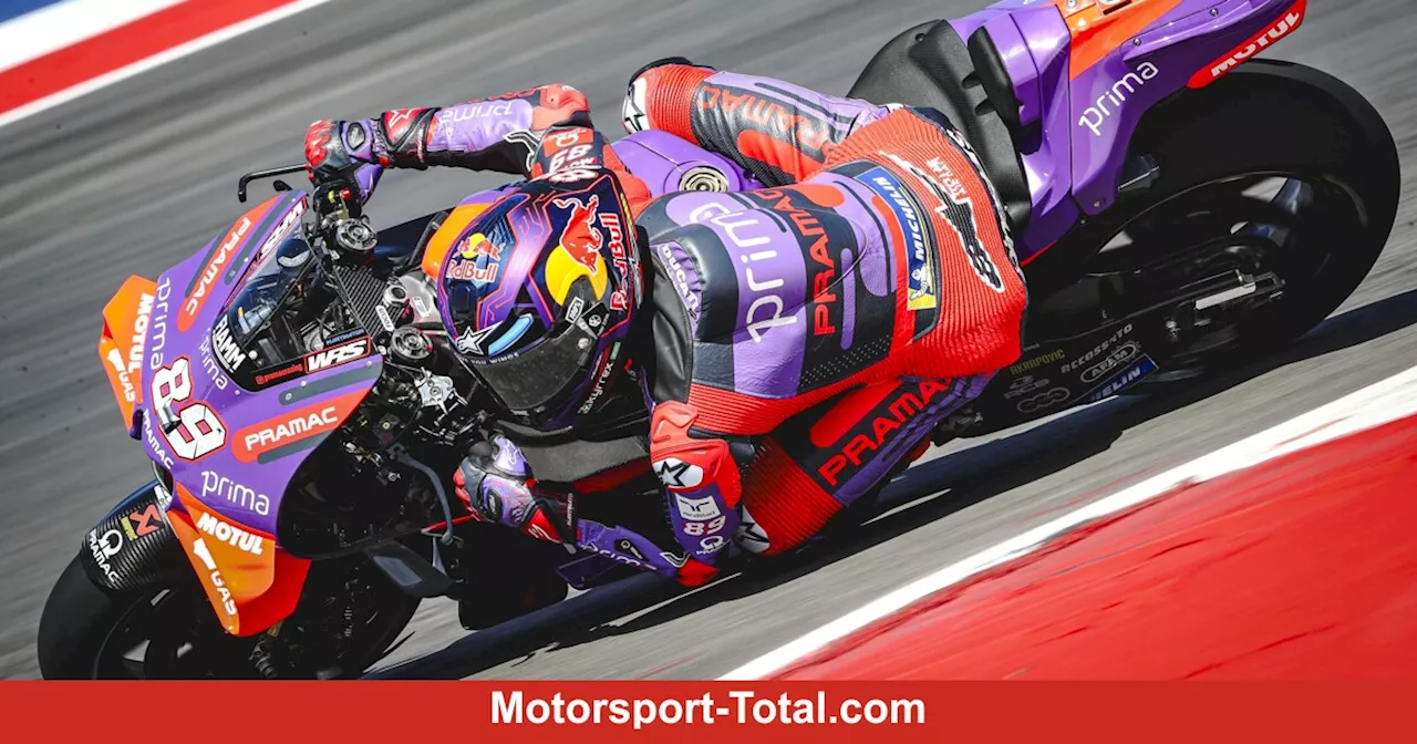 MotoGP-Training Austin: Martin mit Rekord vor Vinales, Marquez Dritter