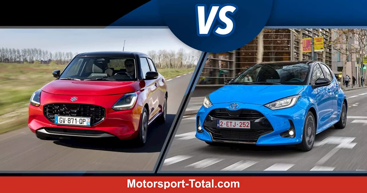 Suzuki Swift vs. Toyota Yaris: Hybrid-Kleinwagen im Vergleich