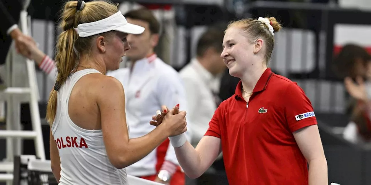 Billie Jean King Cup: Schweizerinnen gegen Polen mit 0:2 zurück