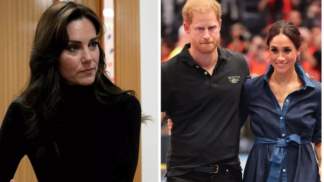 Kate blows whistle on Harry and Meghan