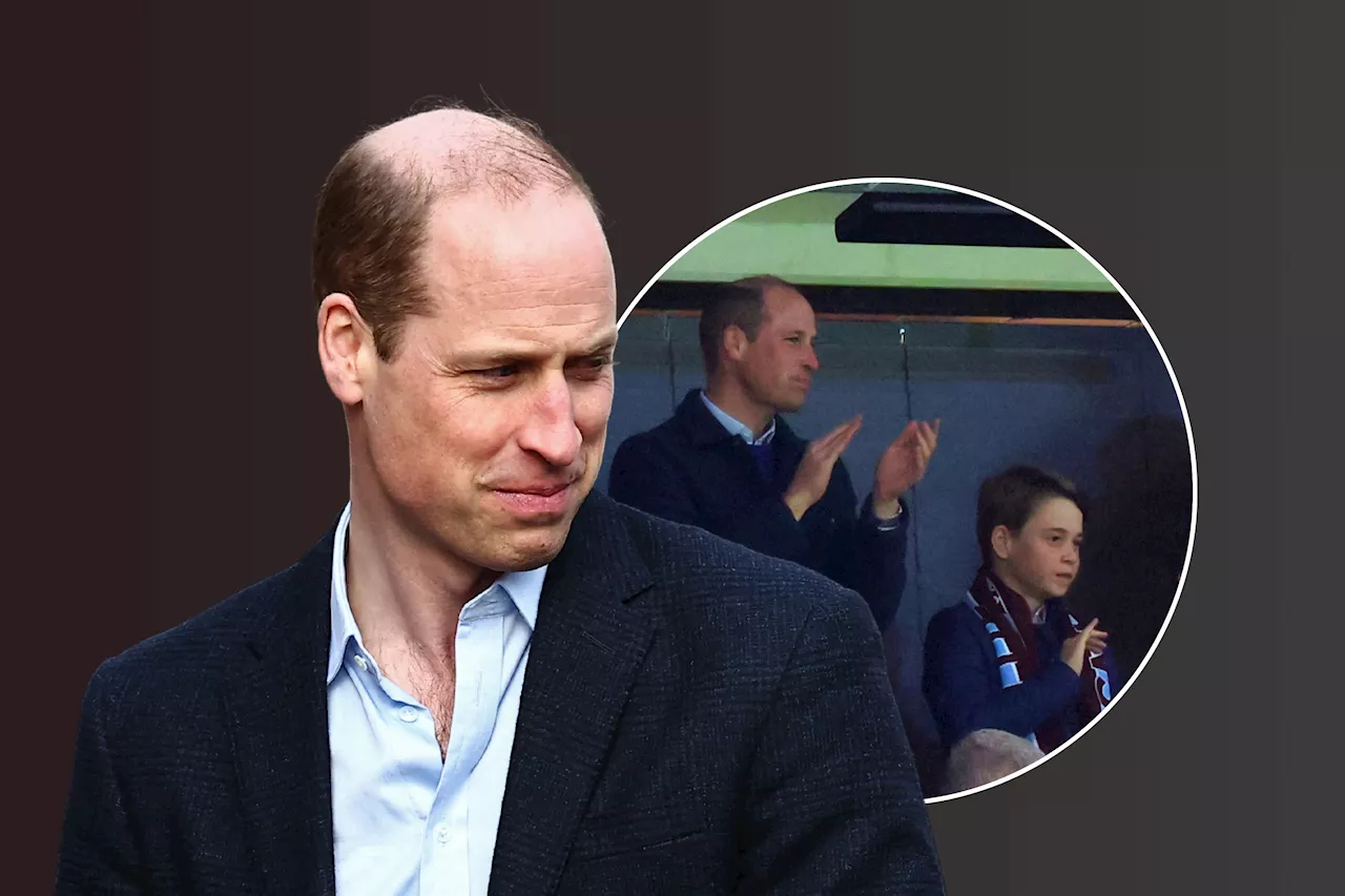 Prince William's Sweet Outing With Prince George After Kate Cancer News